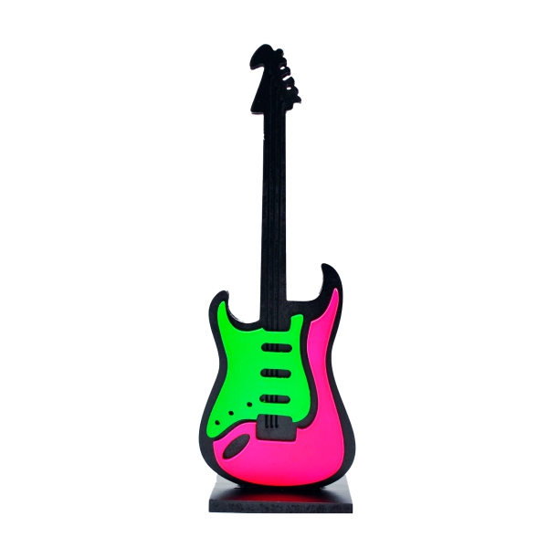 Now United - Guitarra Rosa e Verde M